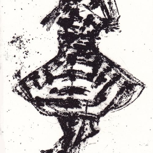 Menina dançando - Gravure au sucre sur zinc - Image 1