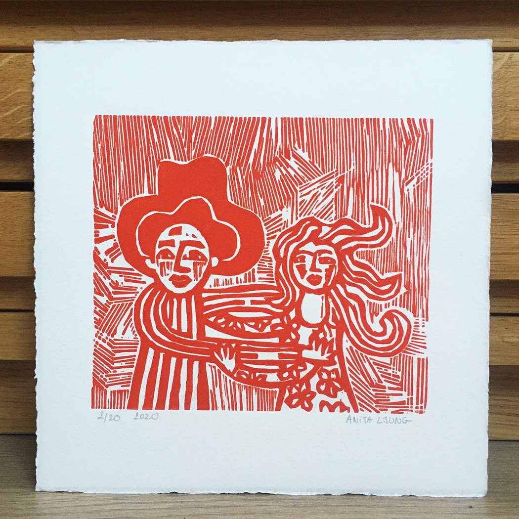 Casal - Gravure sur bois - Image 2